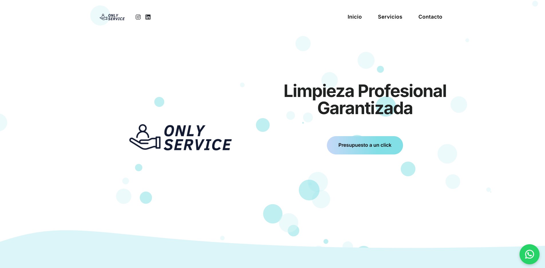 OnlyService - Página principal