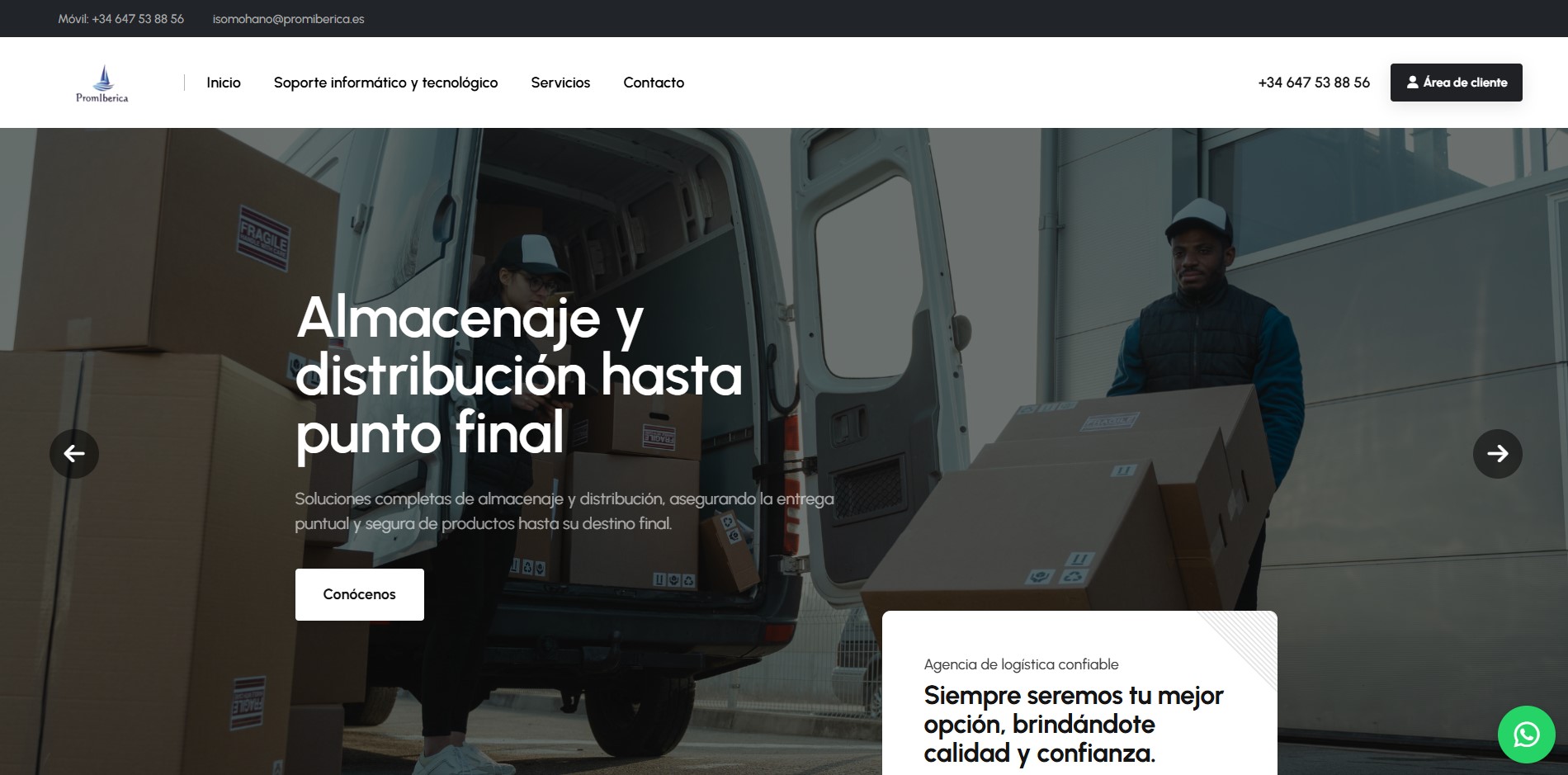 Promiberica Invex - Página principal